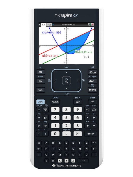 Texas Instruments TI-Nspire CX Карман Scientific calculator Черный