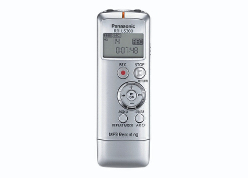 Panasonic RR-US300 Встроенная память Cеребряный диктофон