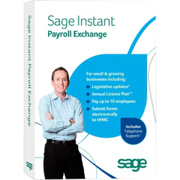 Sage Software Instant Payroll 2011 (v12) Exchange, ENG