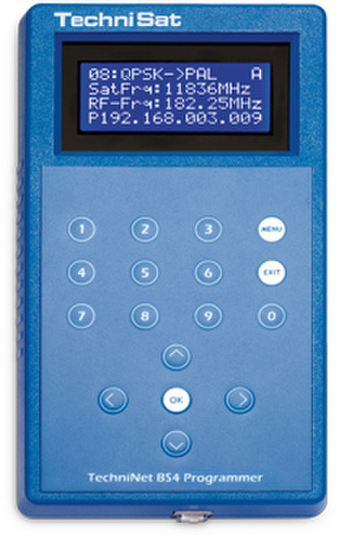 TechniSat BS4 Programmer press buttons Grey remote control