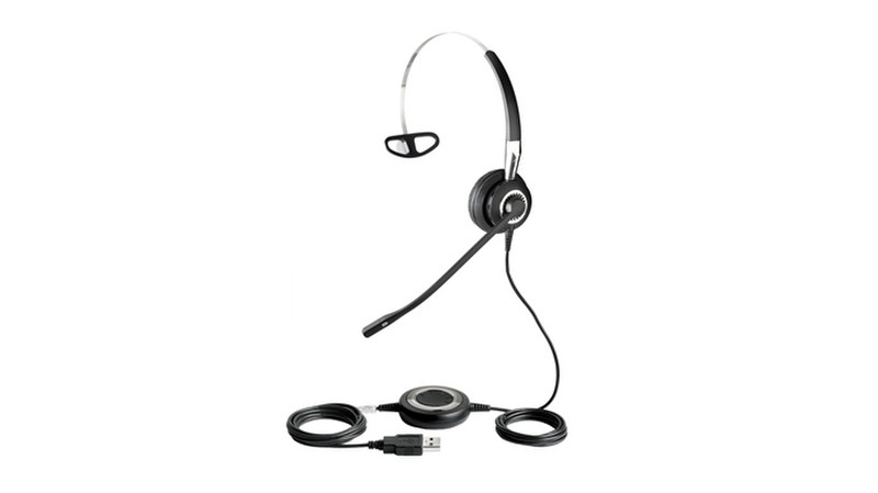 Jabra BIZ 2400 USB Mono USB Monaural Ear-hook,Head-band,Neck-band Black headset