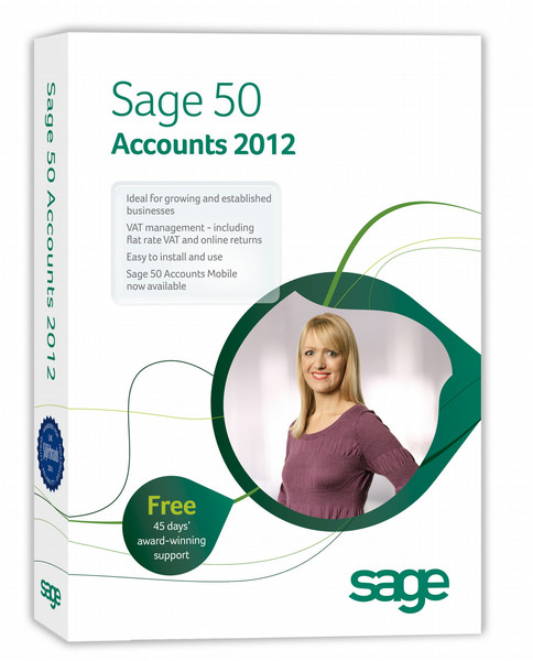 Sage Software 50 Accounts 2012, 1u, 1Cmp, ENG