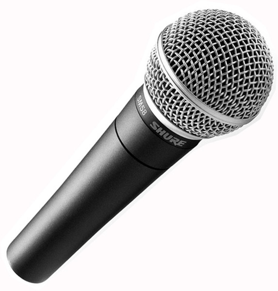 Shure SM58 Stage/performance microphone Проводная Черный