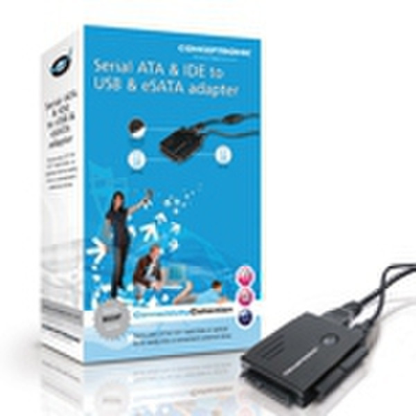 Conceptronic CSATAI23U eSATA/USB 2.0 interface cards/adapter