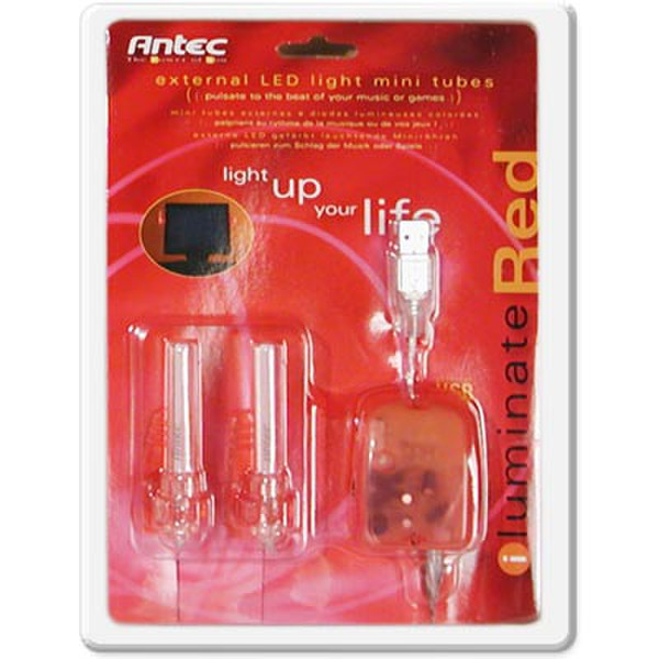 Antec ILR LEDmini Red External Mini LED Light Tubes