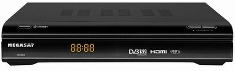 Megasat HD 500 Satellite Black TV set-top box