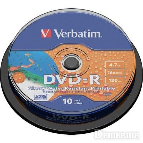 Verbatim DVD-R 4.7GB 4.7GB DVD-R 10pc(s)