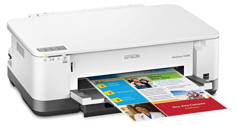 Epson WorkForce T42WD Цвет 5760 x 1440dpi A4 Wi-Fi струйный принтер