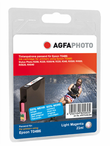AgfaPhoto APET048LMD Light magenta ink cartridge