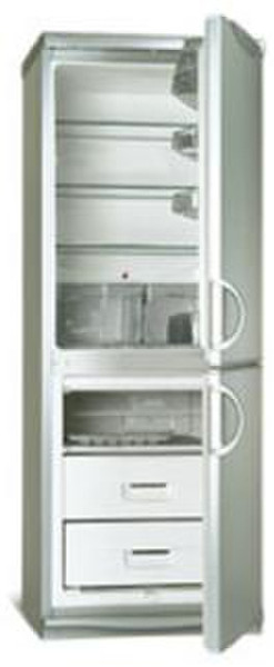 Exquisit RF310.1573A RVS freestanding 193L 92L A Stainless steel