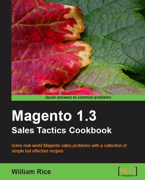 Packt Magento 1.3 Sales Tactics Cookbook 292pages software manual