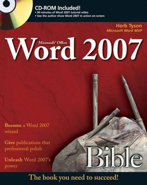 Wiley Microsoft Word 2007 Bible 960pages software manual