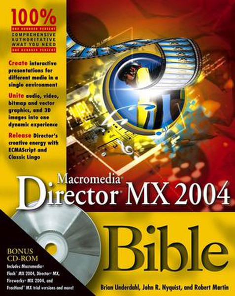 Wiley Macromedia Director MX 2004 Bible 910страниц руководство пользователя для ПО