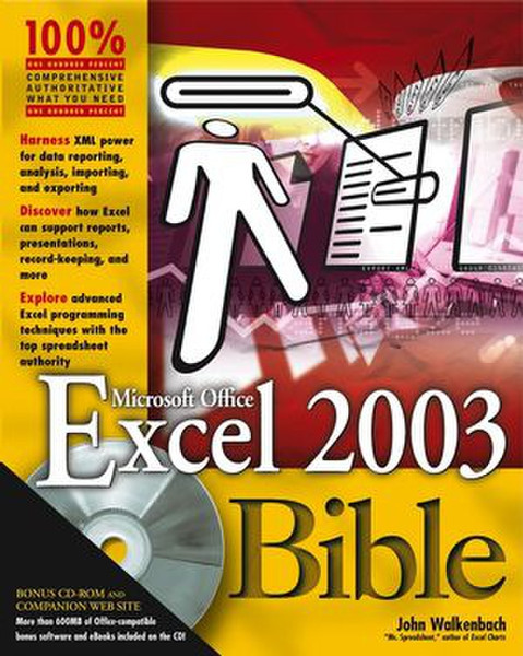 Wiley Excel 2003 Bible 936pages software manual