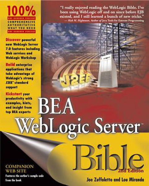 Wiley BEA WebLogic Server Bible, 2nd Edition 984страниц руководство пользователя для ПО