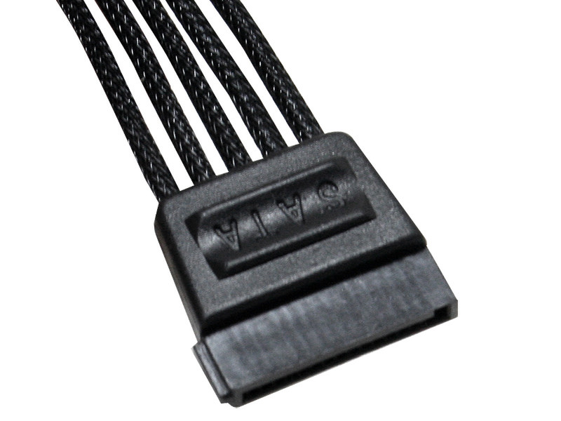 NZXT CB-SATA-11P 0.3m SATA SATA Black SATA cable