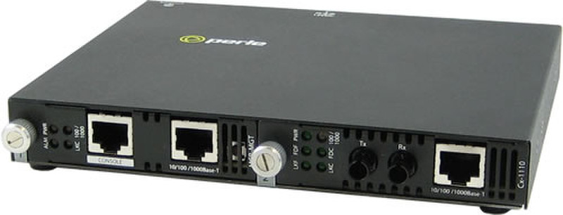 Perle SMI-1110-M2ST2 1000Mbit/s 1310nm Multi-mode network media converter