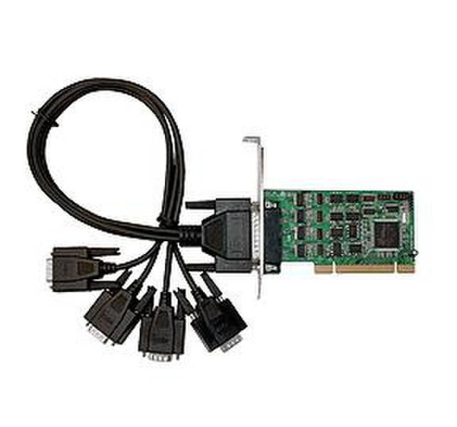 Siig DP 4-Port Industrial 232/422/485 Universal PCI Внутренний Последовательный интерфейсная карта/адаптер