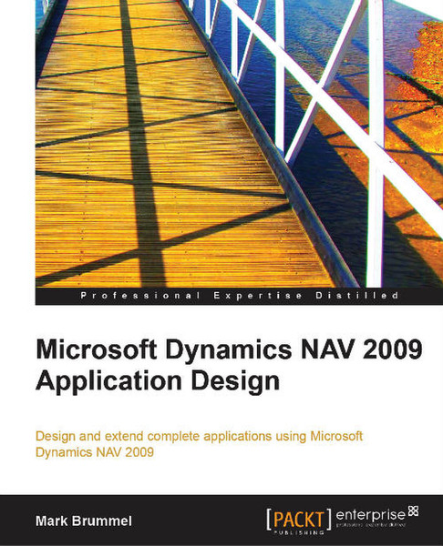 Packt Microsoft Dynamics NAV 2009 Application Design 496страниц руководство пользователя для ПО