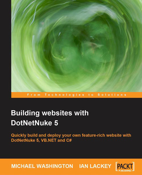 Packt Building Websites with DotNetNuke 5 336Seiten Software-Handbuch