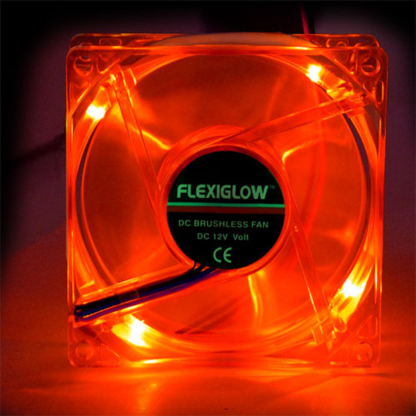 Flexiglow FAN4R Computergehäuse Ventilator Computer Kühlkomponente