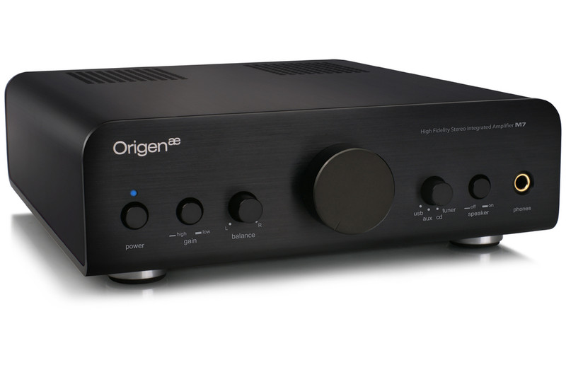 OrigenAE M7 2.0 Дома Проводная Черный усилитель звуковой частоты