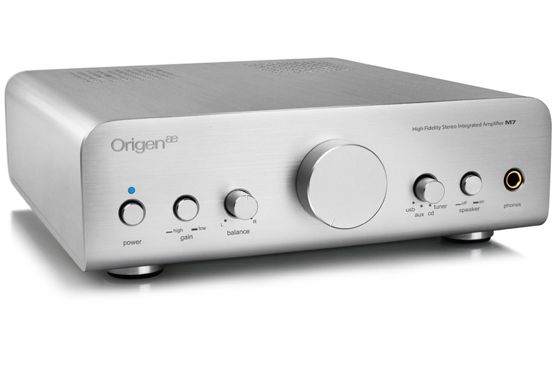 OrigenAE M7 2.0 home Wired Silver audio amplifier