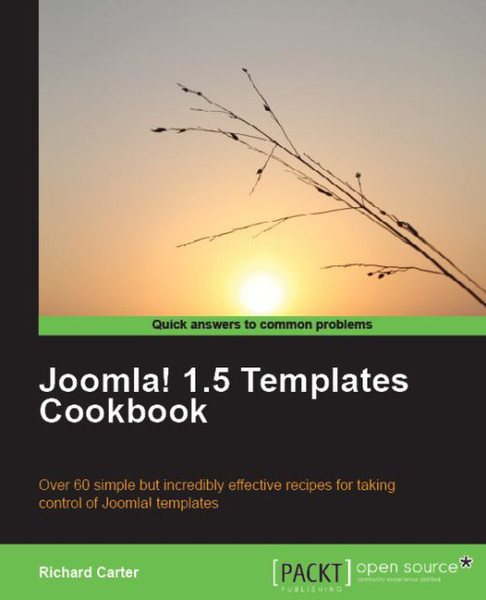 Packt Joomla! 1.5 Templates Cookbook 236страниц руководство пользователя для ПО