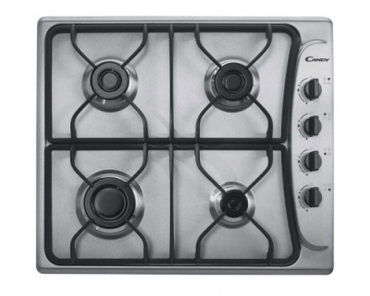 Candy PL 40 ASX GH Встроенный Gas hob Нержавеющая сталь