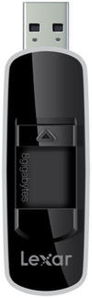 Lexar JumpDrive S70 8ГБ USB 2.0 Type-A Черный USB флеш накопитель
