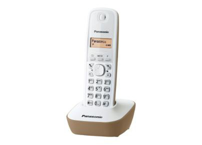 Panasonic KX-TG1611 DECT Anrufer-Identifikation Weiß
