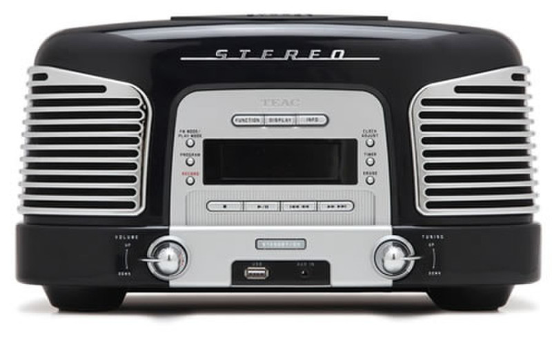 TEAC SL-D920 Analog 10W Black CD radio