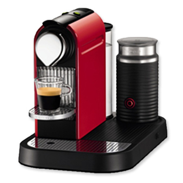 Krups CitiZandMilk XN710610 Pod coffee machine 1L Black,Red