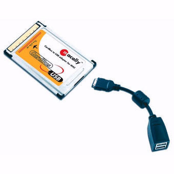 Macally Cardbus to USB Adaptor интерфейсная карта/адаптер