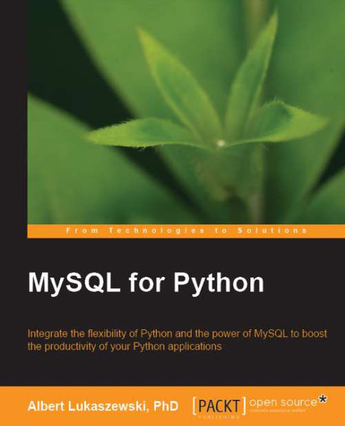 Packt MySQL for Python 440pages software manual