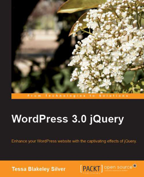 Packt WordPress 3.0 jQuery 316Seiten Software-Handbuch