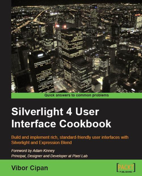 Packt Silverlight 4 User Interface Cookbook 280страниц руководство пользователя для ПО