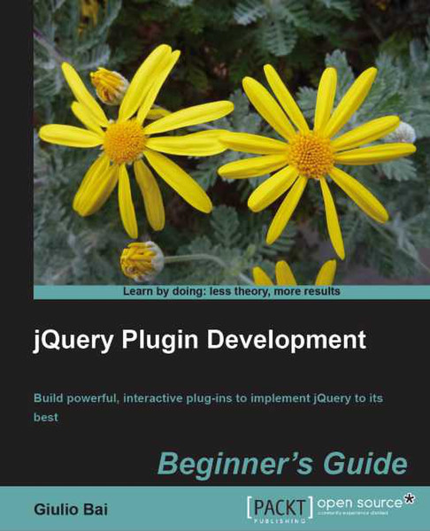 Packt jQuery Plugin Development Beginner's Guide 288pages software manual