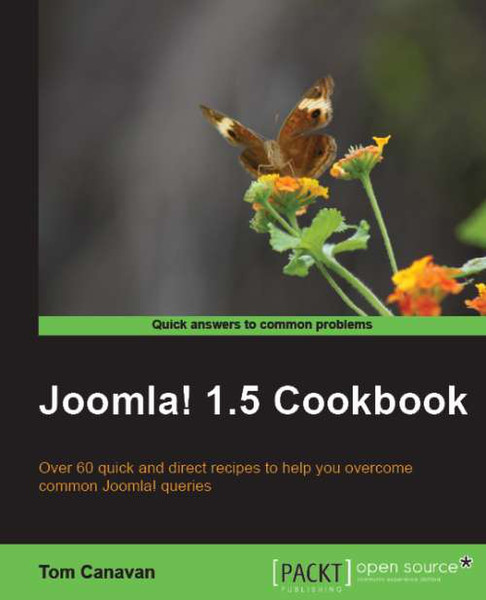 Packt Joomla! 1.5 Cookbook 340pages software manual