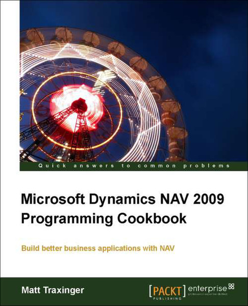 Packt Microsoft Dynamics NAV 2009 Programming Cookbook 356страниц руководство пользователя для ПО