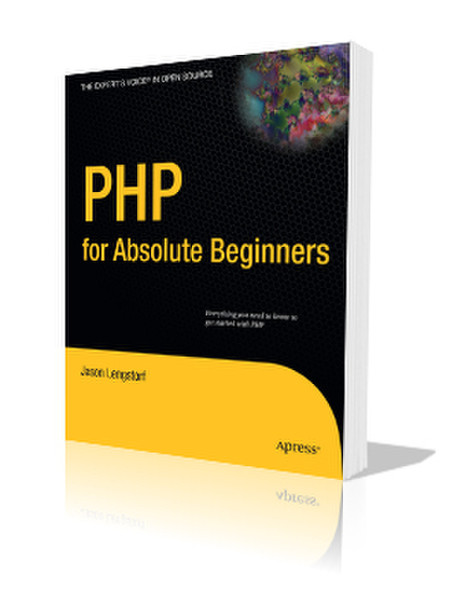 Apress PHP for Absolute Beginners 408pages software manual