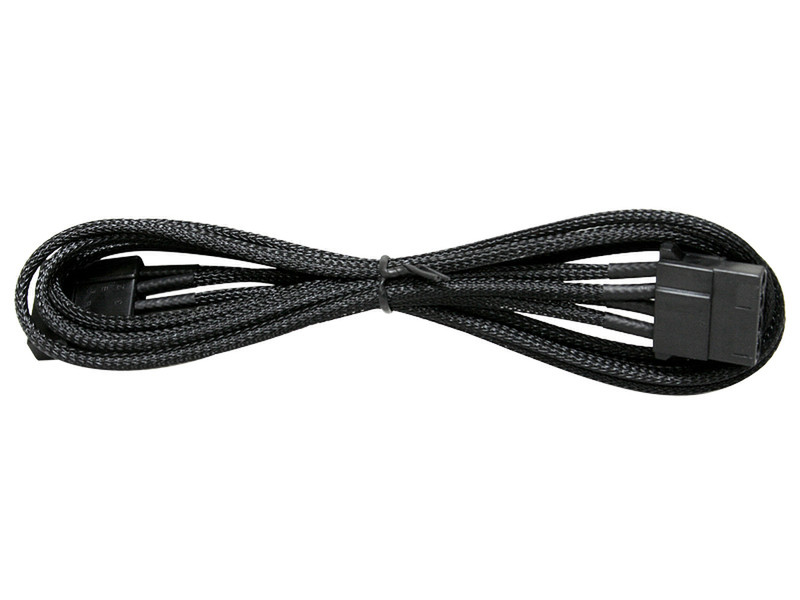 NZXT CB-11MOLEX 4-pin 4-pin Черный кабельный разъем/переходник