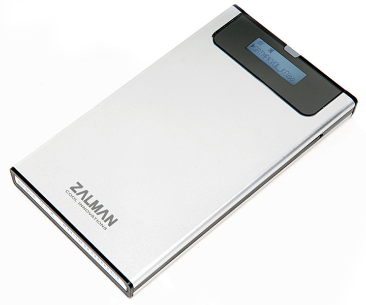 Zalman ZM-VE200 2.5" USB powered Black,Silver