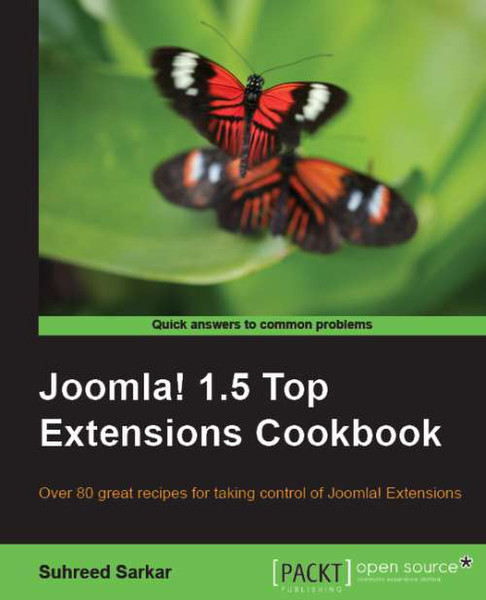 Packt Joomla! 1.5 Top Extensions Cookbook 460Seiten Software-Handbuch