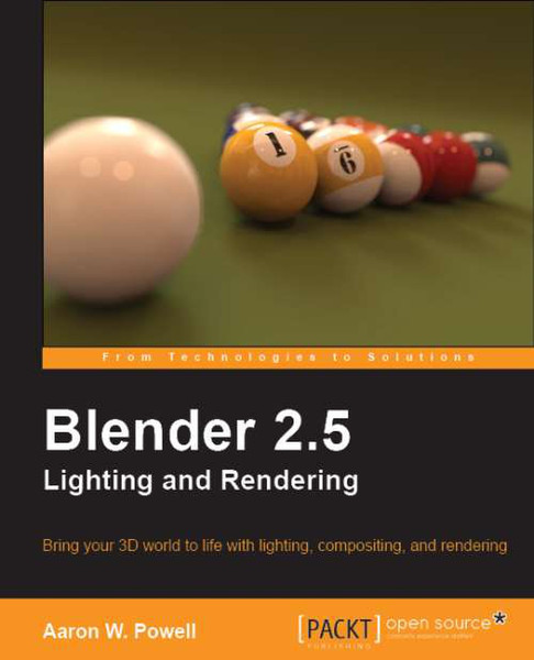 Packt Blender 2.5 Lighting and Rendering 252pages software manual