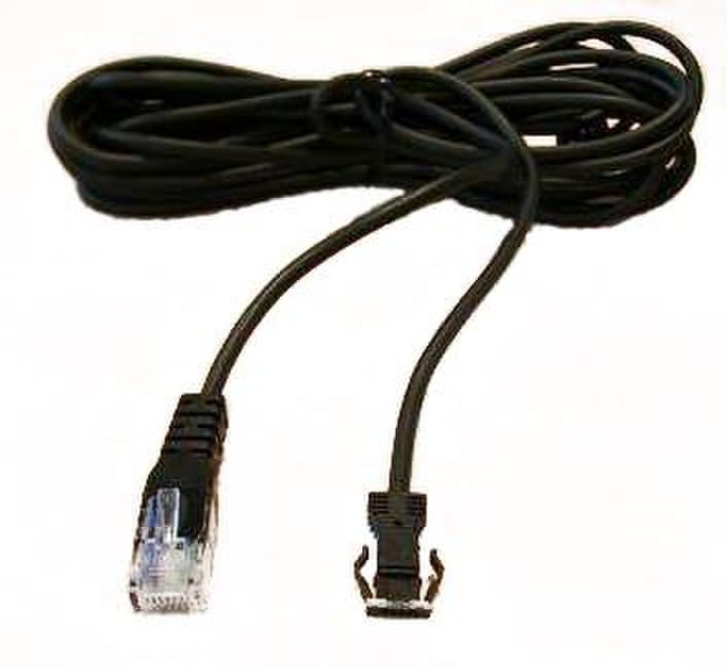 Dialogic ISDN cable for Diva Pro 3.0 PC Card Черный сетевой кабель