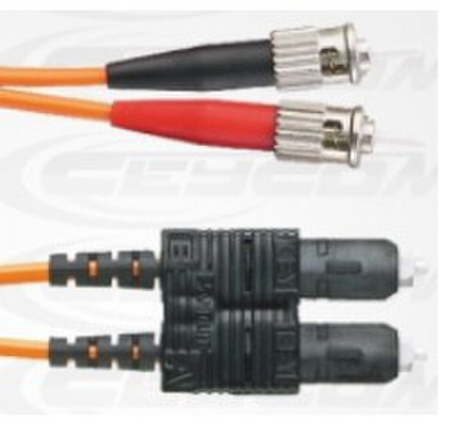 Panduit F5D2-3M2 2m ST/BFOC SC Orange fiber optic cable