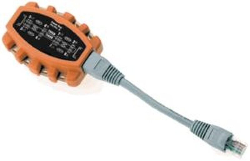 Paladin Tools RJ45 Modular adapter RJ45 x 8 RJ45 Orange cable interface/gender adapter