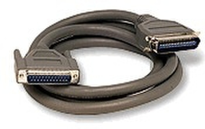 OKI Bi-directional cable (Parallel only) 1.8m Schwarz Druckerkabel