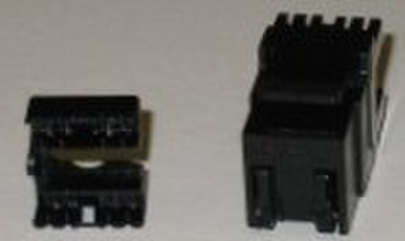 Nessos N9902161 RJ-45 Black wire connector